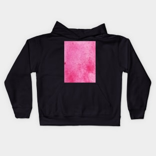 Pink watercolor gradient design Kids Hoodie